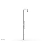 Phylrich - Outdoor Shower Bp 12'' Shwr Head, Hand Shwr, Ft Wash - Matte White