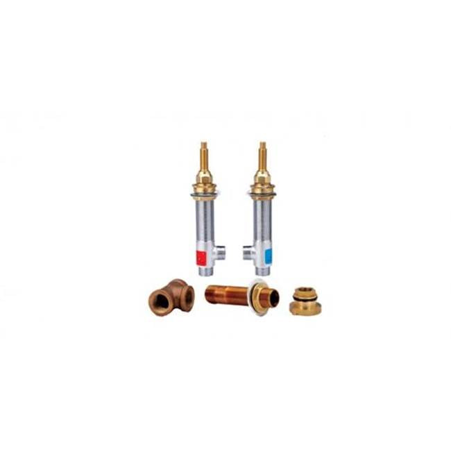 Phylrich - Deck Tub Set W Hs, Stria - None
