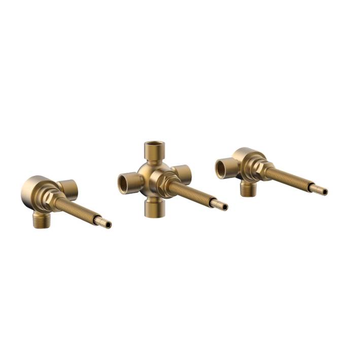 Phylrich - 3 Handle Tub & Showe - None