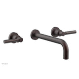 Phylrich - Basic Lever Wall Tub - Weathered Copper