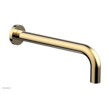 Phylrich - Wall Tub Spout 10''   Basic - Satin Brass