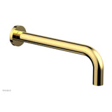 Phylrich - Wall Tub Spout 10''   Basic - Polished Gold