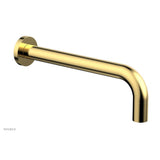 Phylrich - Wall Tub Spout 10''   Basic - Satin Gold