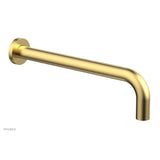 Phylrich - Basic 12'' Wall Tub Spout - Burnished Gold