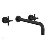 Phylrich - Basic Crs Wall Tub - Matte Black