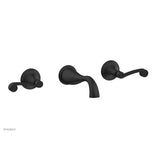 Phylrich - 3Ring Curved Handle - Matte Black