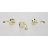 Phylrich - 3Ring Curved Handle - Polished Brass