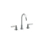 Phylrich - BASIC Widespread Faucet, 10.5'' High Spout, Lever Handles - Satin chrome