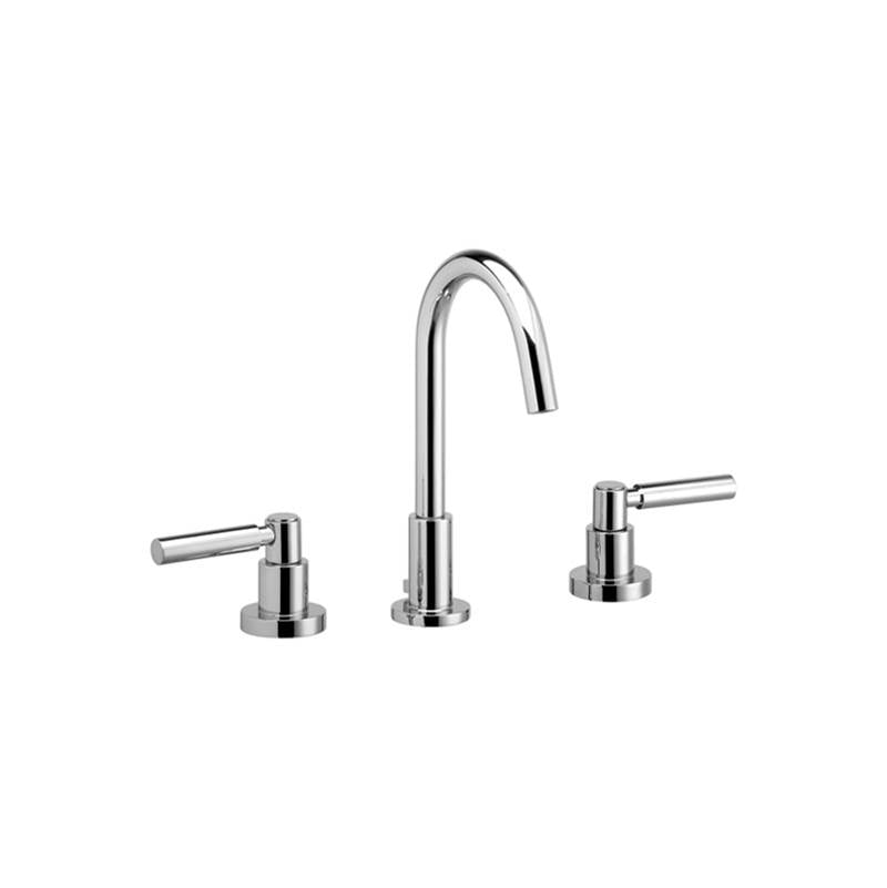 Phylrich - BASIC Widespread Faucet, 10.5'' High Spout, Lever Handles - Old English Brass