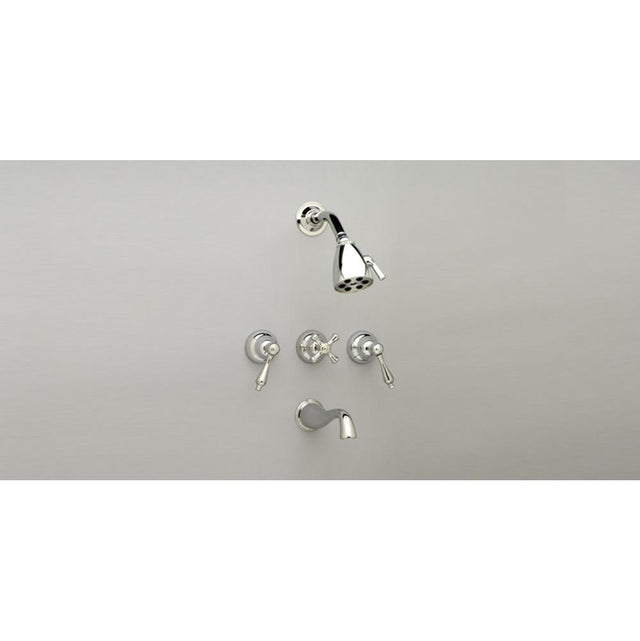 Phylrich - Revere 3 Handle    T - Satin chrome