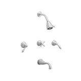 Phylrich - Revere 3 Handle    T - Old English Brass