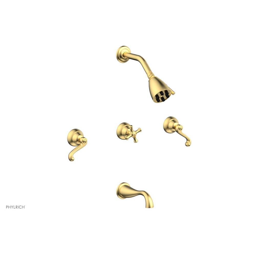 Phylrich - Savannah 3 Handle - Burnished Gold