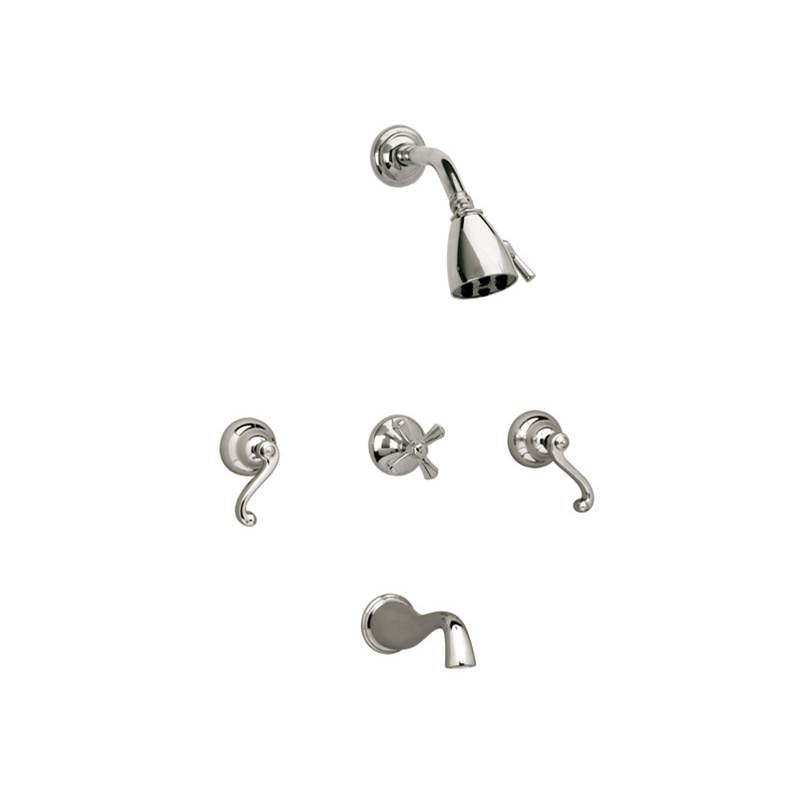 Phylrich - Savannah 3 Handle - Old English Brass