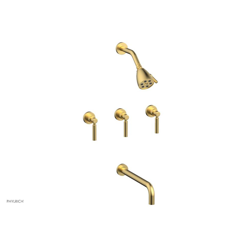 Phylrich - Basic Lever 3 Handle - Burnished Gold