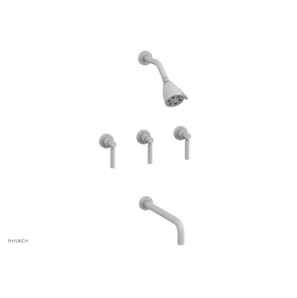 Phylrich - Basic Lever 3 Handle - Satin White