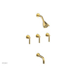 Phylrich - Basic Lever 3 Handle - Burnished Gold