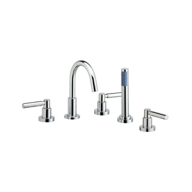 Phylrich - Basic Lever Deck Tub - Old English Brass