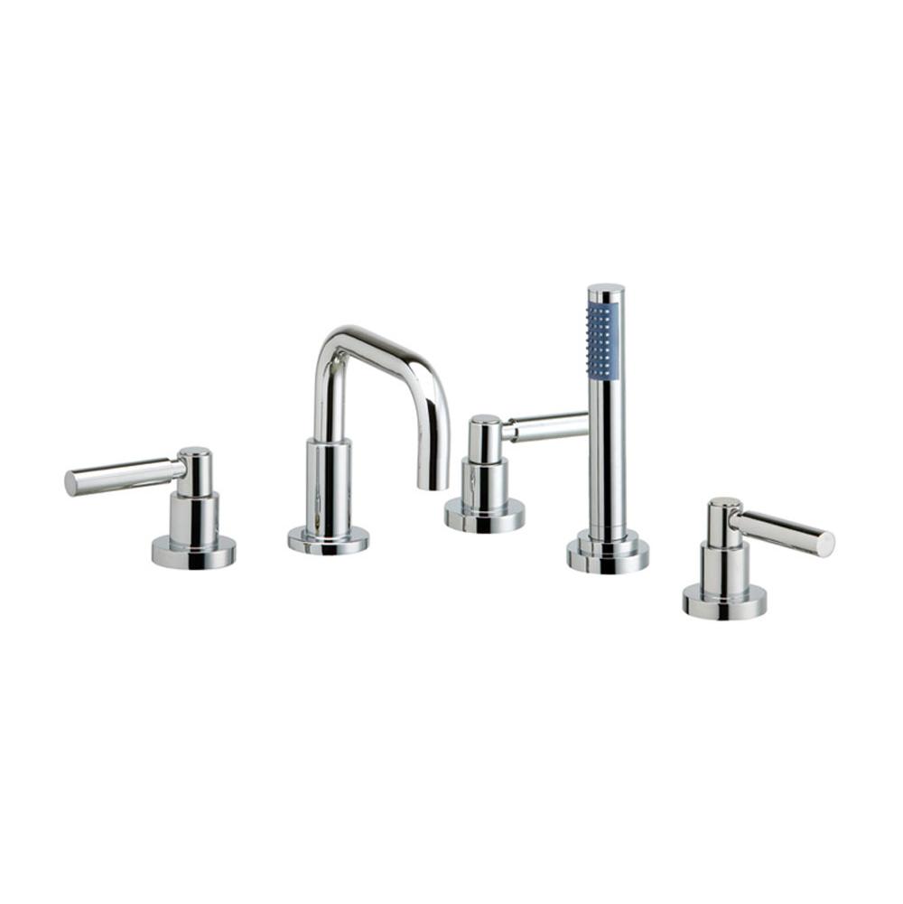 Phylrich - Basic Lever Deck Tub - Gun Metal