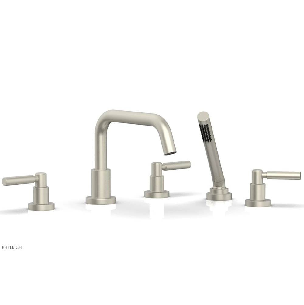 Phylrich - Basic Lever Deck Tub - Burnished Nickel