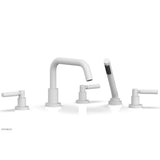 Phylrich - Basic Lever Deck Tub - Satin White