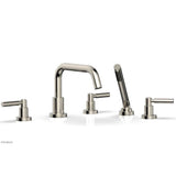 Phylrich - Basic Lever Deck Tub - Polished Nickel