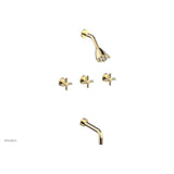 Phylrich - Basic Crs 3 Handle - Satin Brass
