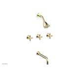 Phylrich - Basic Crs 3 Handle - Satin Brass
