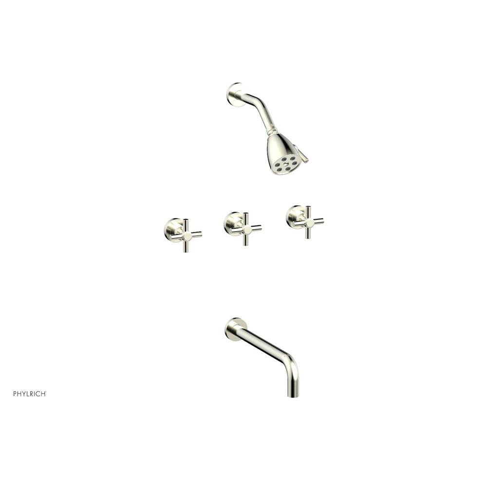 Phylrich - Basic Crs 3 Handle - Satin Nickel