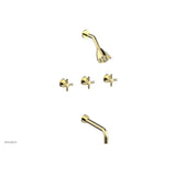 Phylrich - Basic Crs 3 Handle - Polished Brass