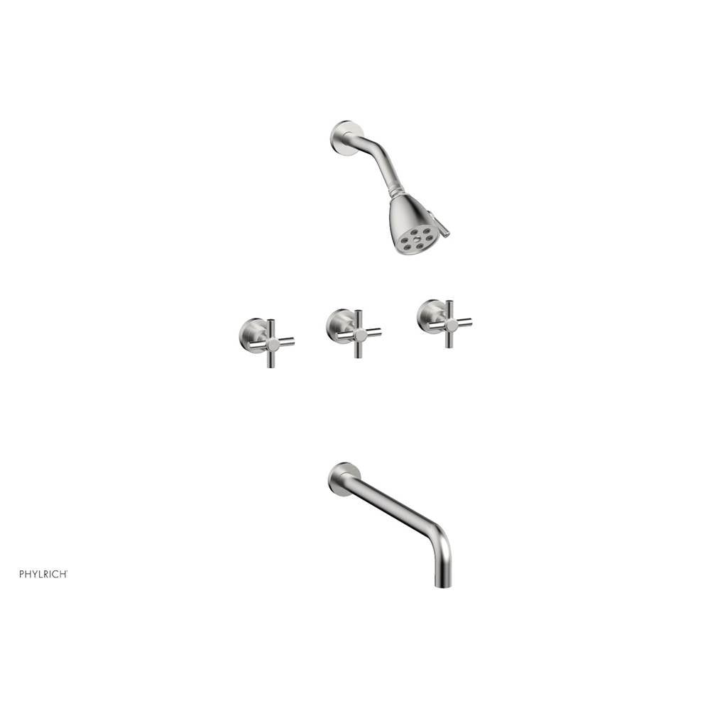 Phylrich - Basic Crs 3 Handle - Satin chrome
