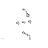 Phylrich - Basic Crs 3 Handle - Satin chrome