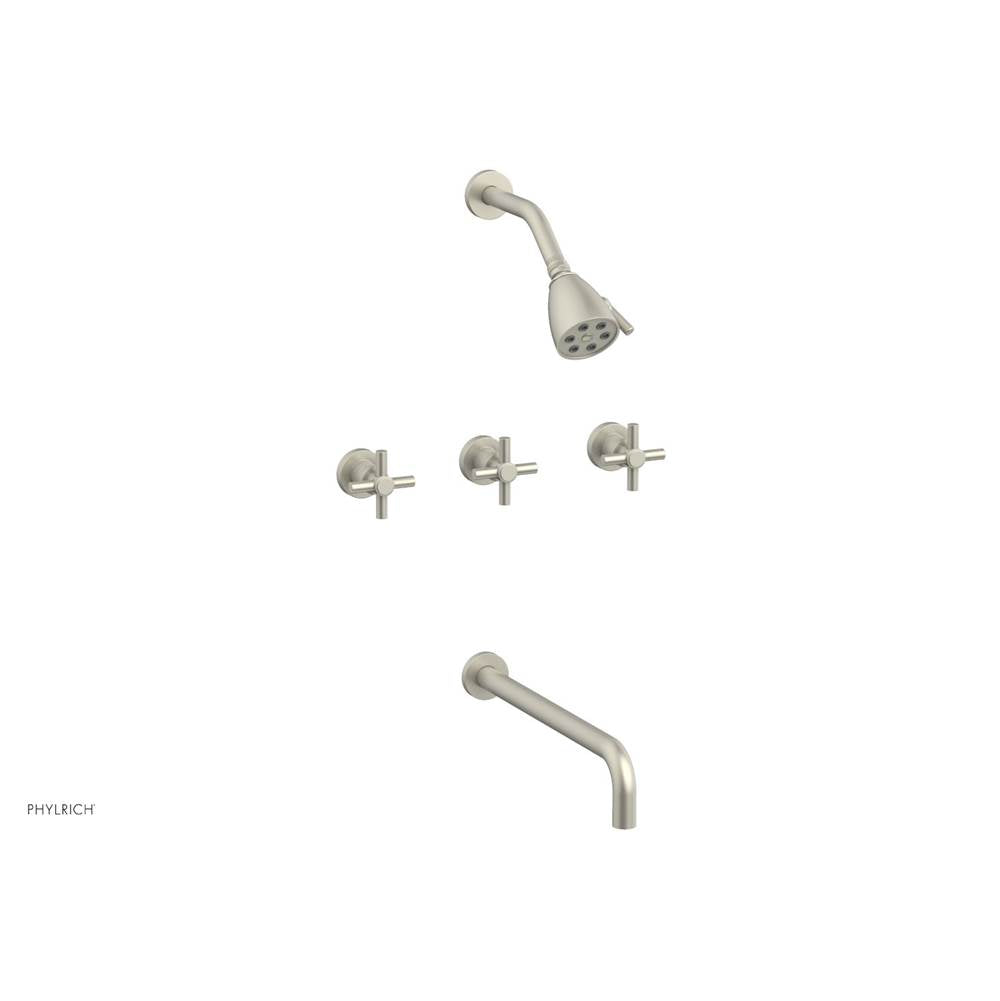 Phylrich - Basic Crs 3 Handle - Burnished Nickel