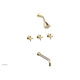 Phylrich - Basic Crs 3 Handle - Satin Brass