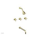 Phylrich - Basic Crs 3 Handle - Polished Brass