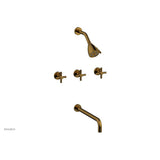 Phylrich - Basic Crs 3 Handle - French Brass