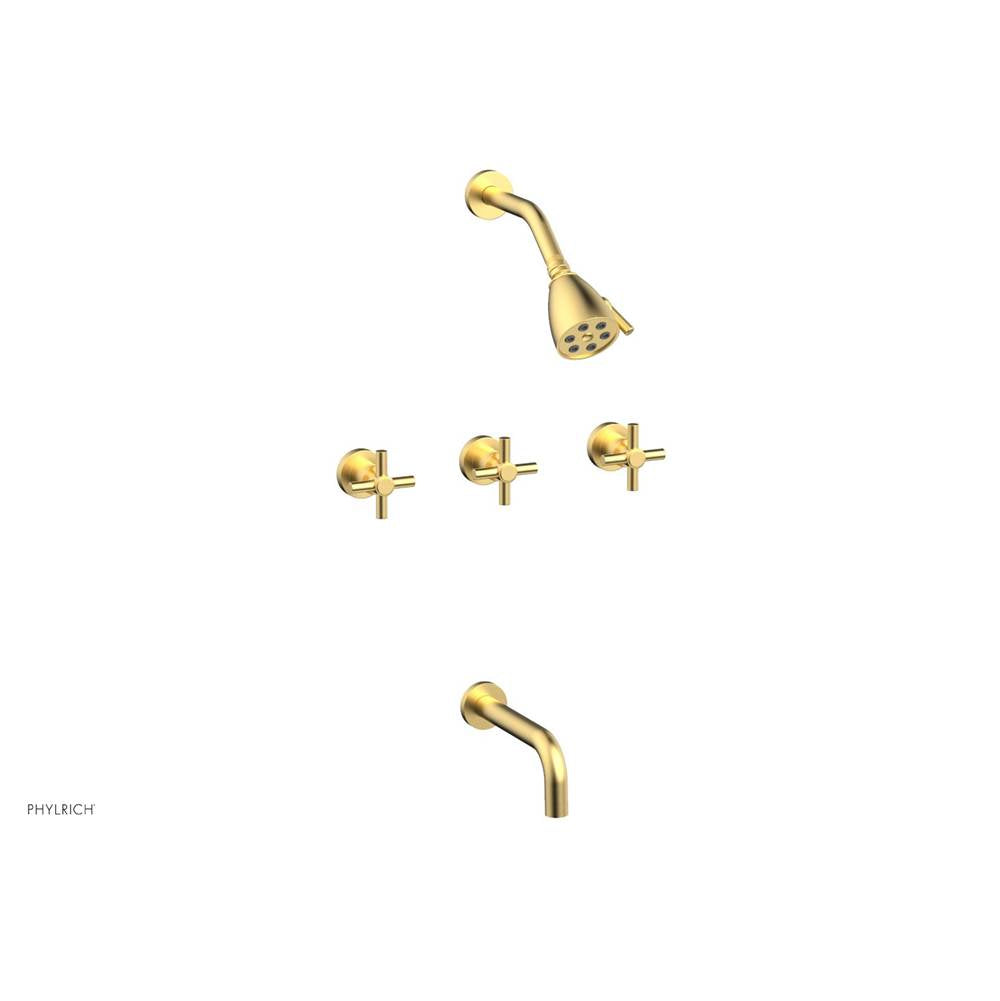 Phylrich - Basic Crs 3 Handle - Burnished Gold