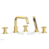 Phylrich - Basic Crs Deck Tub W - Burnished Gold