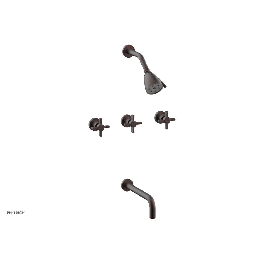Phylrich - Basic Bld 3 Handle - Weathered Copper