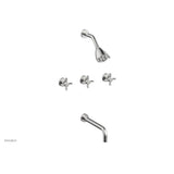 Phylrich - Basic Bld 3 Handle - Satin chrome