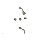 Phylrich - Basic Bld 3 Handle - Pewter