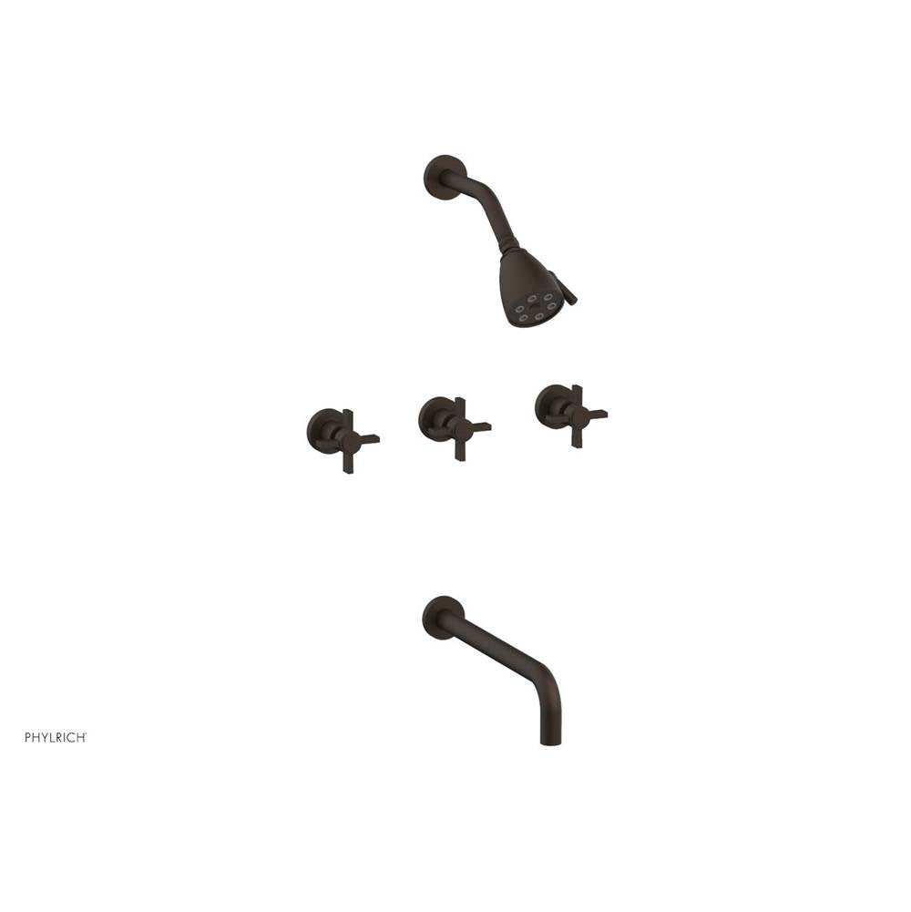 Phylrich - Basic Bld 3 Handle - Antique Bronze