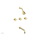 Phylrich - Basic Bld 3 Handle - Polished Gold