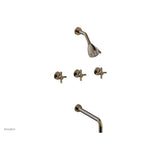 Phylrich - Basic Bld 3 Handle - Antique Brass
