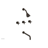 Phylrich - Basic Bld 3 Handle - Antique Bronze