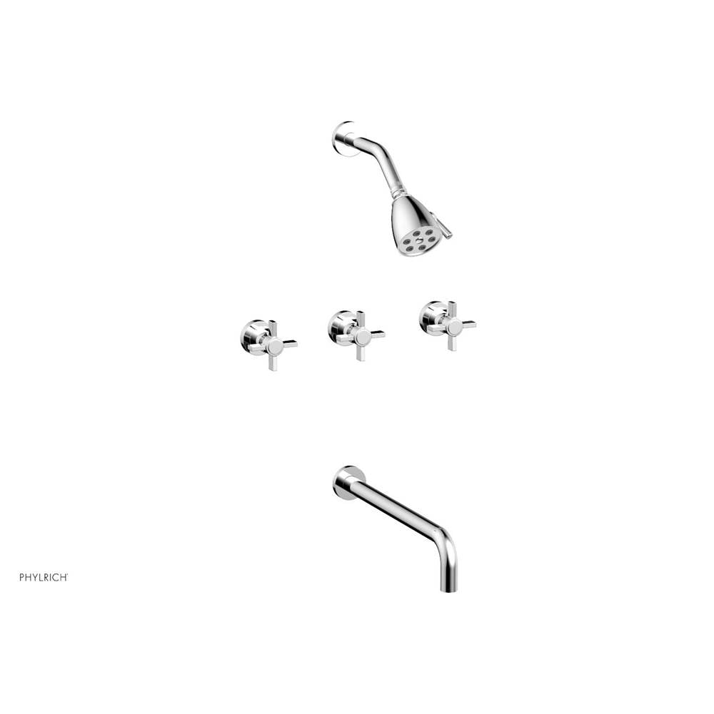 Phylrich - Basic Bld 3 Handle - Polished Chrome