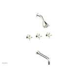 Phylrich - Basic Bld 3 Handle - Satin Nickel
