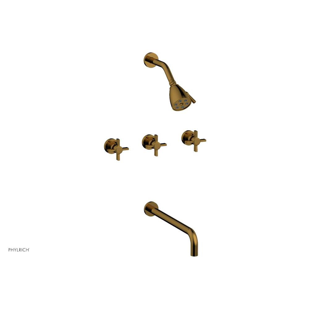 Phylrich - Basic Bld 3 Handle - French Brass