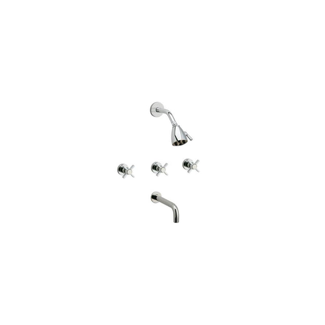 Phylrich - Basic Bld 3 Handle - Satin chrome