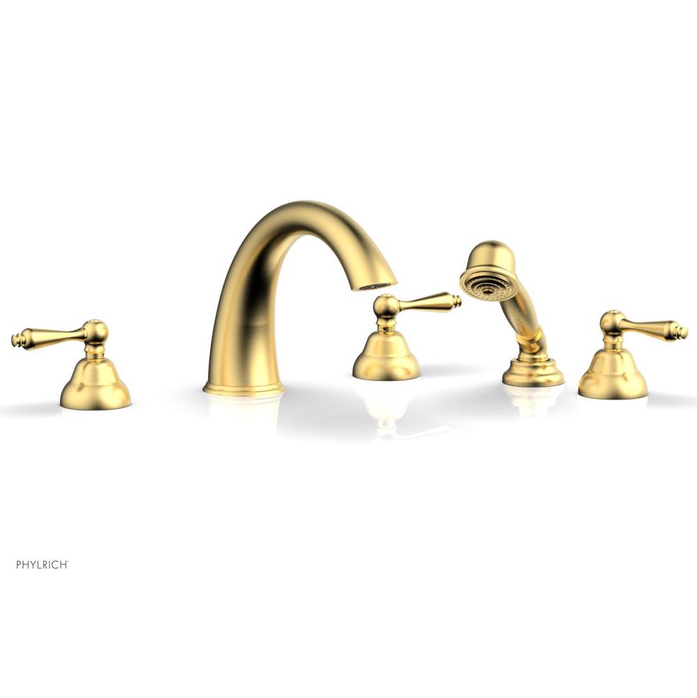 Phylrich - Revere Deck Tub With - Burnished Gold