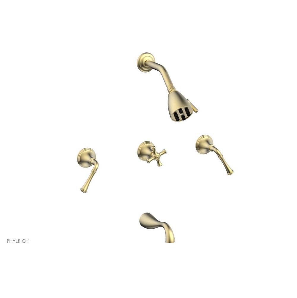 Phylrich - 3Ring Bent Lever 3 - Burnished Gold